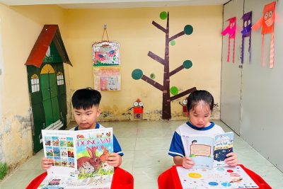 SỰ CẦN THIẾT CỦA GÓC THƯ VIỆN TRONG TRƯỜNG MẦM NON