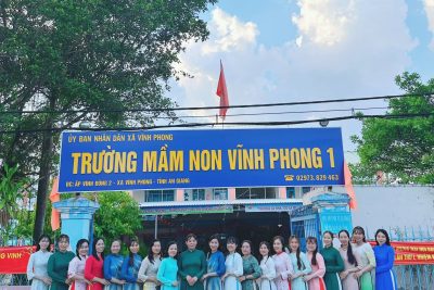 TRƯỜNG MẦM NON VĨNH PHONG 1HƯỞNG ỨNG NGÀY QUỐC TẾ PHỤ NỮ 8/3/2026