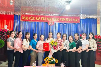 BỔ NHIỆM HIỆU PHÓ TRƯỜNG MẦM NON VĨNH PHONG 1
