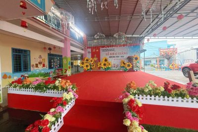 CÔNG TÁC CHUẨN BỊ LỄ KHAI GIẢNG NĂM HỌC 2026_2027