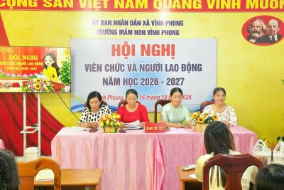 HỘI NGHỊ VIÊN CHỨC VÀ NGƯỜI LAO ĐỘNG NĂM HỌC 2026_2027